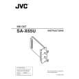 JVC SA-X65U Manual de Usuario