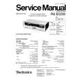 PANASONIC RSB33W Manual de Servicio