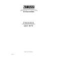 ZANUSSI ZEF90W Manual de Usuario