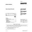 SANYO VHR-H900E Manual de Servicio