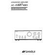 SANSUI AUX-X607 Manual de Usuario