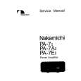 NAKAMICHI PA7II Manual de Servicio