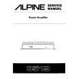 ALPINE 3519 Manual de Servicio