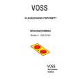 VOSS-ELECTROLUX DEK204-9 Manual de Usuario