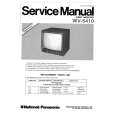 PANASONIC WV5410 Manual de Servicio
