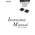 SONY CCBM25CE Manual de Usuario