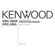KENWOOD KRC-465R Manual de Usuario