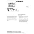 PIONEER S-DF2-K Manual de Servicio