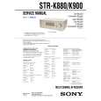 SONY STR-K900 Manual de Servicio