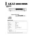 AKAI CDA405 Manual de Servicio