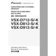PIONEER VSX-D812-S/FXJI Manual de Usuario