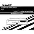 SHARP VC-A54GM Manual de Usuario