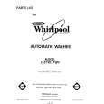 WHIRLPOOL LA5720XTF0 Catálogo de piezas