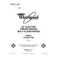 WHIRLPOOL RF3600XYW0 Catálogo de piezas