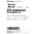 PIONEER DV-S969AVI-G/RAXJ5 Manual de Servicio