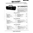 SHARP GF340HGY Manual de Servicio