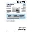 SONY DSC-W90 LEVEL2 Manual de Servicio