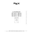 REX-ELECTROLUX RL64X Manual de Usuario