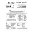 SANSUI CD-X217 Manual de Servicio