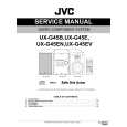 JVC UX-G45E Manual de Servicio