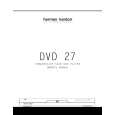 HARMAN KARDON DVD27 Manual de Usuario