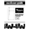 WHIRLPOOL ET12DCXMWR1 Manual de Usuario