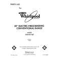 WHIRLPOOL RF302BXVN3 Catálogo de piezas