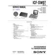 SONY ICFSW07 Manual de Servicio