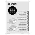 SHARP SF2514 Manual de Usuario