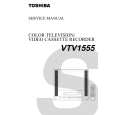 TOSHIBA VTV1555 Manual de Servicio