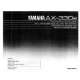 YAMAHA AX-330e Manual de Usuario