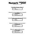 NUMARK CM200 Manual de Usuario