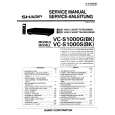 SHARP VC-S1000G(BK) Manual de Servicio