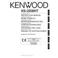 KENWOOD KS-2200HT Manual de Usuario KENWOOD KS-2200HT Manual de Usuario