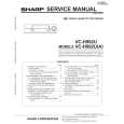 SHARP VC-H992U(A) Manual de Servicio