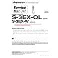 PIONEER S-3EX-QL/SXTW/EW5 Manual de Servicio
