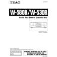 TEAC W580R Manual de Usuario