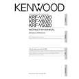 KENWOOD KRF-V7020 Manual de Usuario