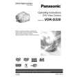 PANASONIC VDRD220 Manual de Usuario