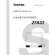 TOSHIBA 27A33 Manual de Servicio