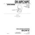 SONY DR-30PC Manual de Servicio