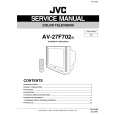 JVC AV-27F702 Manual de Servicio