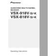 PIONEER VSX-818V-K/SDXJ Manual de Usuario