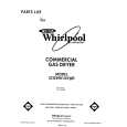 WHIRLPOOL 3CG2901XSW0 Catálogo de piezas
