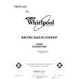 WHIRLPOOL RC8400XVW0 Catálogo de piezas