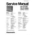 PANASONIC TXC71UR/DRS Manual de Servicio PANASONIC TXC71UR/DRS Manual de Servicio