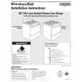 WHIRLPOOL KGRT607HBT7 Manual de Instalación