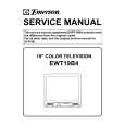 EMERSON EWT19B4 Manual de Servicio