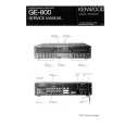 KENWOOD GE-800 Manual de Servicio