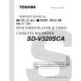 TOSHIBA SDV320SCA Manual de Servicio